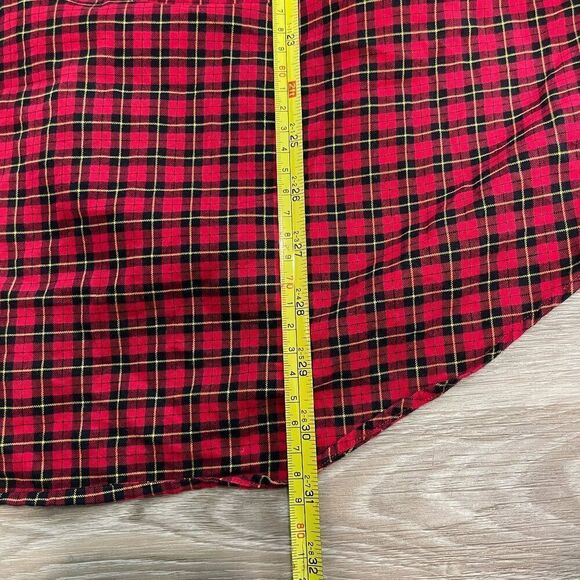 Polo by Ralph Lauren Red Plaid Casual Button Down Shirt - Picture 7 of 8